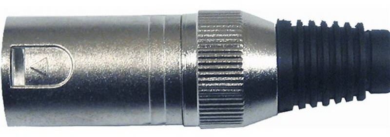 QUIK LOK NC355-K XLR Male Разъем в Никели