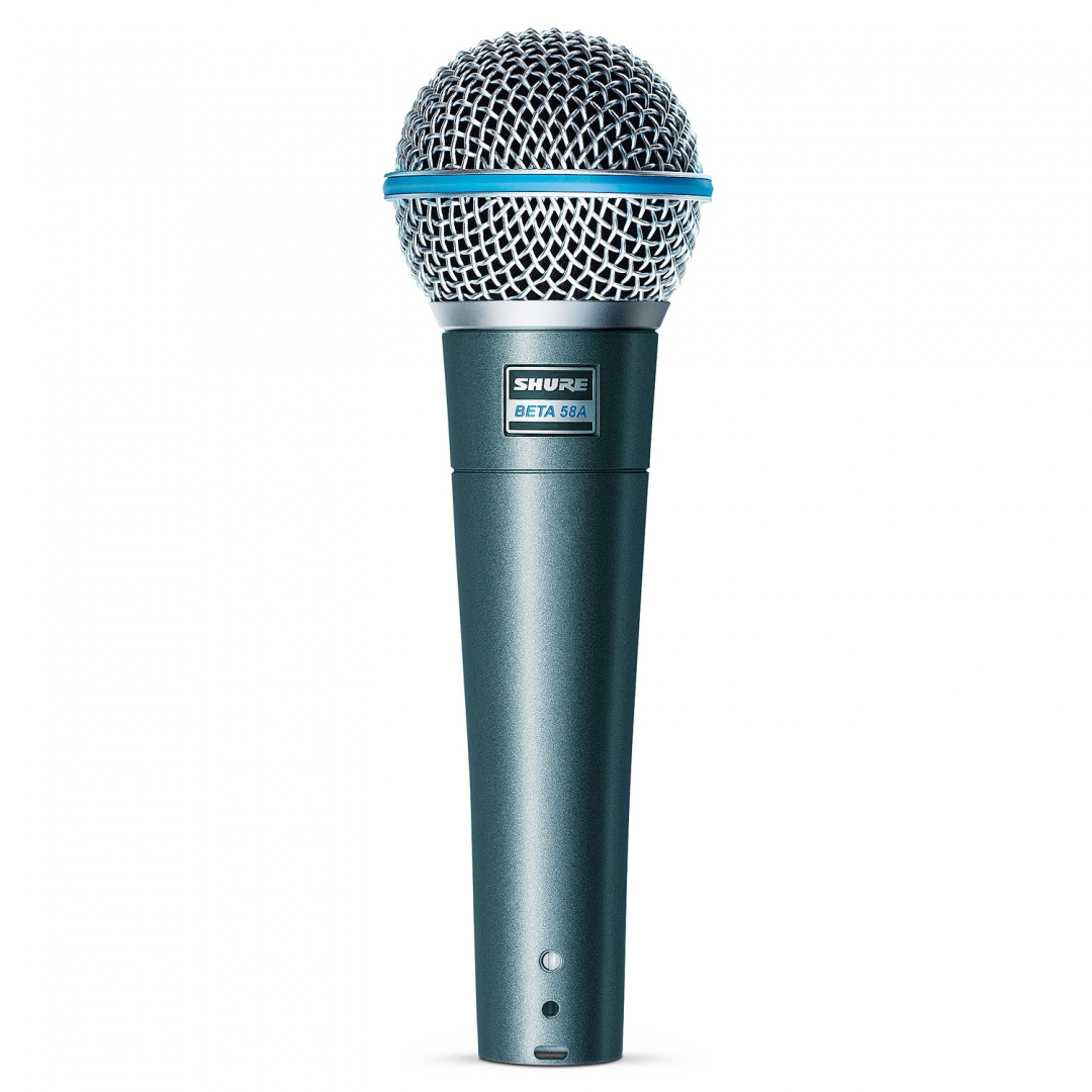 SHURE BETA 58A вокальный, динамический микрофон в Никели