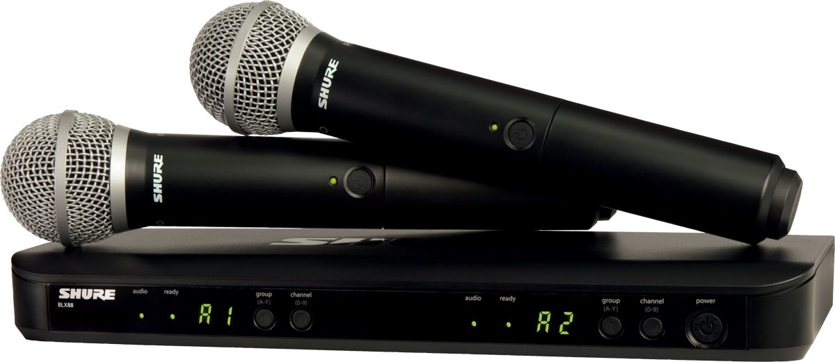 SHURE BLX288E/PG58 M17 вокальная радиосистема в Никели