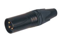 XLR Male (Папа) Разъем в Никели
