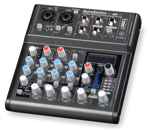 AuraSonics K4 компактный микшерный пульт в Никели