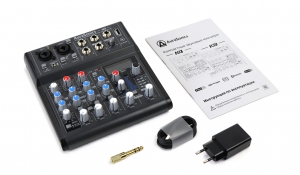 AuraSonics K4 компактный микшерный пульт в Никели